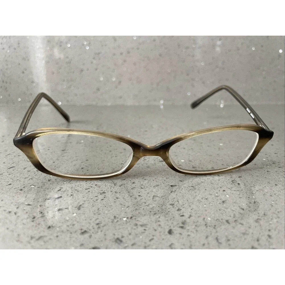 Bulova Aurora DEMI SAND Sunglasses Frames ONLY Brown Oval Full Rim 51-18-140